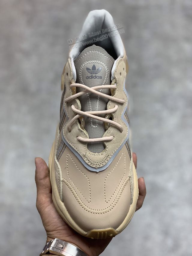Adidas鞋 阿迪達斯Adidas Ozweego三葉草復古老爹鞋 男女同款  hdx13336